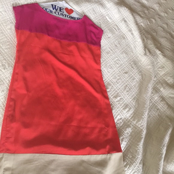 Block color shift dress - Picture 3 of 5